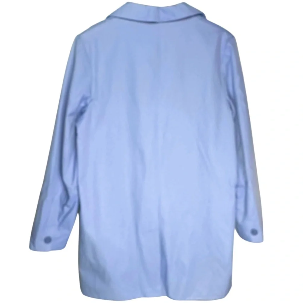 Weatherproof Lavender Rain Jacket Women’s M Periwinkle Lightweight Trench Coat‎